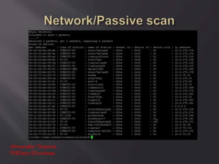 Alexander Timorin
PHDays III release
 