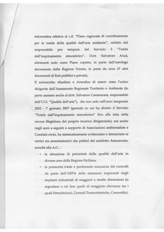Scadenza  area a rischio  siracusa  caltanissetta spese 2004 genchi (2)