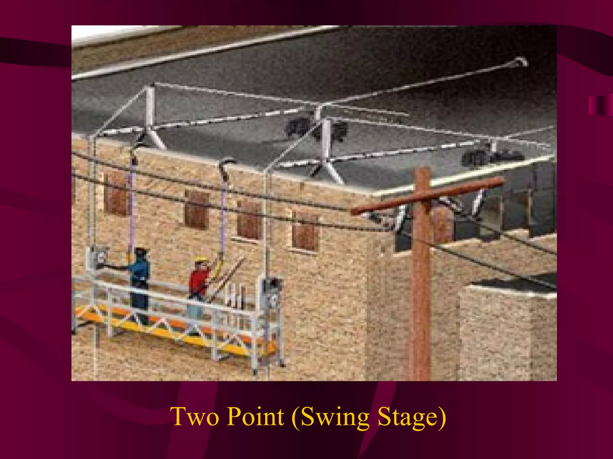 Two Point (Swing Stage)
 