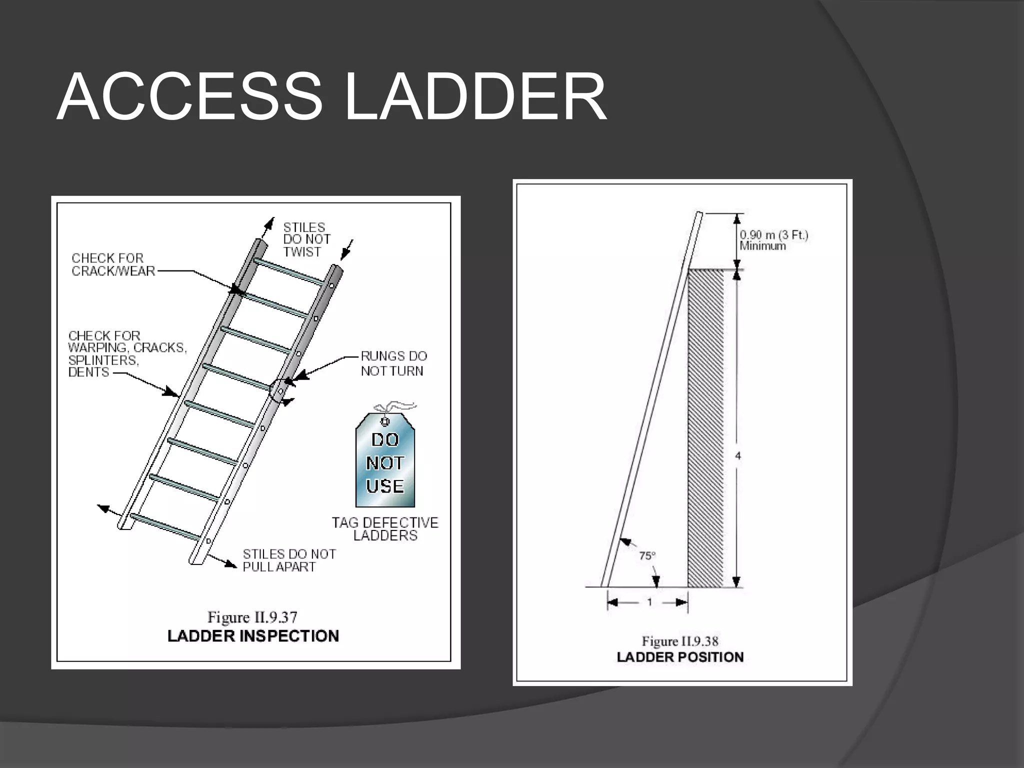 ACCESS LADDER
 
