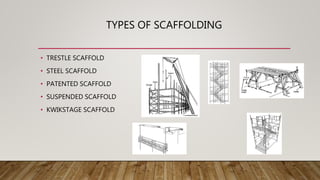 Scaffolding Types Basic Scaffolding | PPTX
