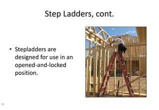 Scaffolding safety procedures and its types | PPT