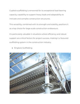 Scaffolding- Everything You Need to Know | PDF