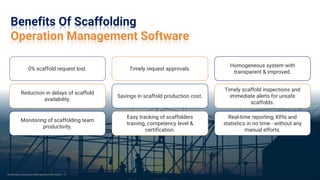 Scaffolding Operation Management Software | PDF