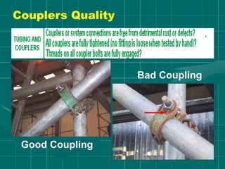 Couplers Quality
Good Coupling
Bad Coupling
 