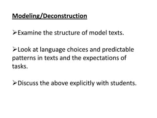 If we explicitly address the academic and linguistic demands that IB tasks demand of our students, everyone should benefit. 