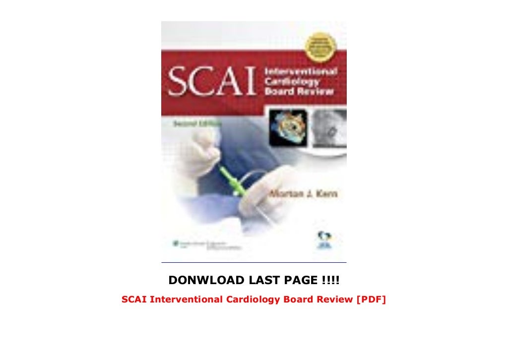 SCAI Interventional Cardiology Board Review [PDF]