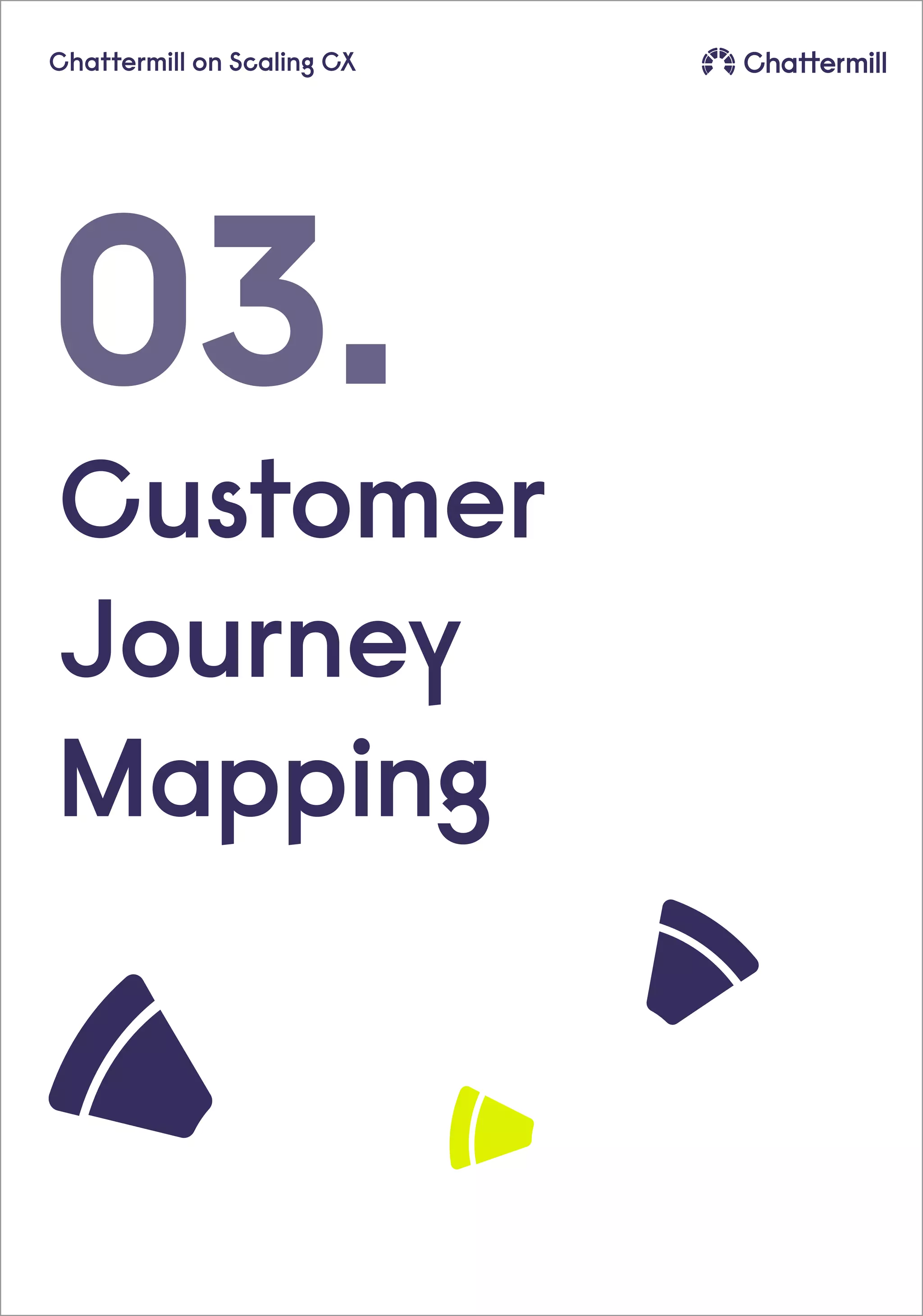 03.
Chattermill on Scaling CX
Customer
Journey
Mapping
 