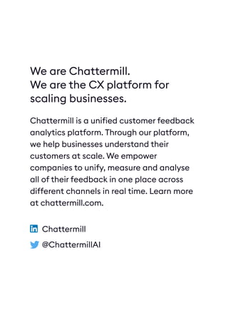 Scailing CX Playbook - Chattermill