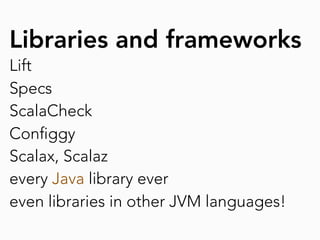 Why Scala for Web 2.0?