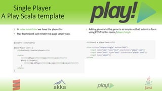 How to Play at Work - A Play Framework Tutorial | PPTX | Databases ...