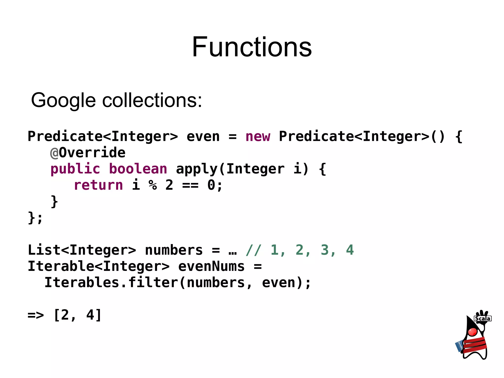 Variables var   i  = 42 i  = 3 i  =  &quot;Hello world!&quot; // compile error 