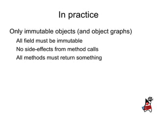 scala.Ordered trait trait   Ordered [ A ] { def   compare ( that :  A ):  Int def   <   ( that :  A ):  Boolean  = ( this   compare   that )  <   0 def   >   ( that :  A ):  Boolean  = ( this   compare   that )  >   0 def   <=  ( that :  A ):  Boolean  = ( this   compare   that )  <=  0 def   >=  ( that :  A ):  Boolean  = ( this   compare   that )  >=  0 } 