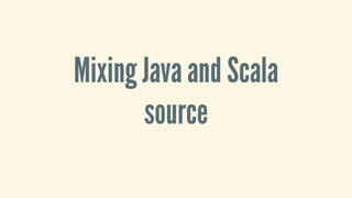 Introducing Scala in your existing Java project | PPT