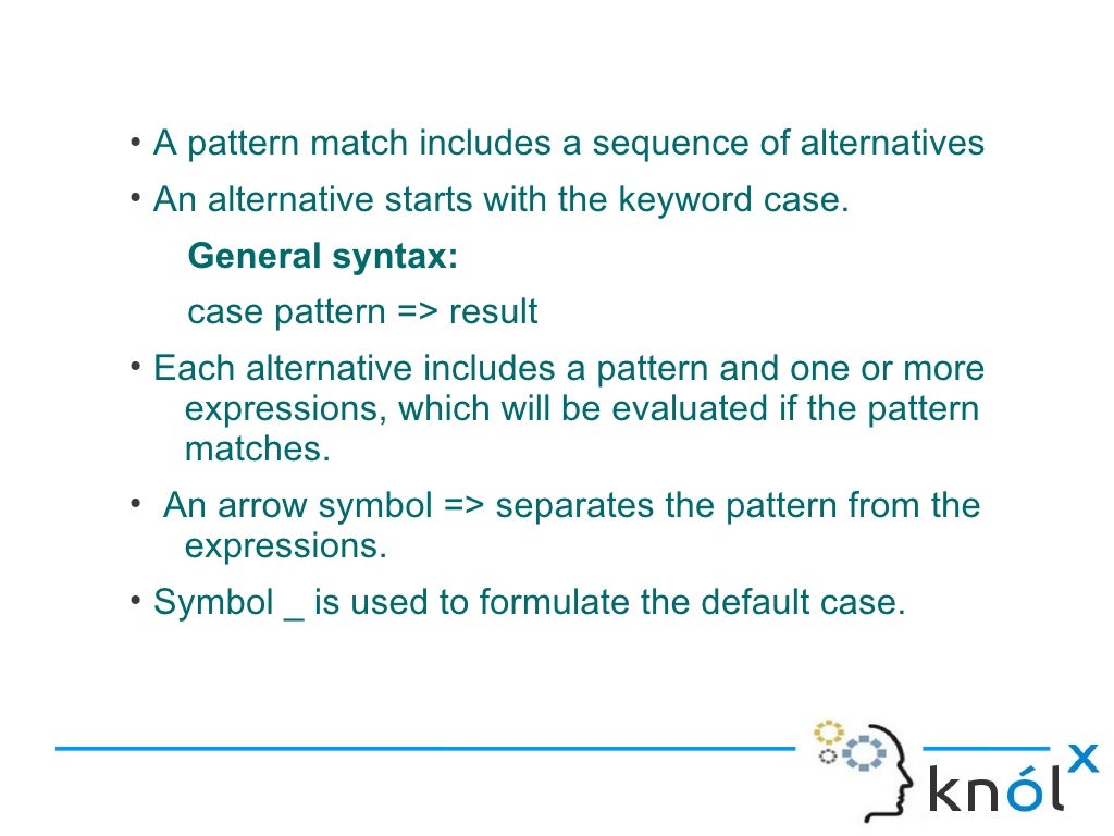 Introducing Pattern Matching in Scala