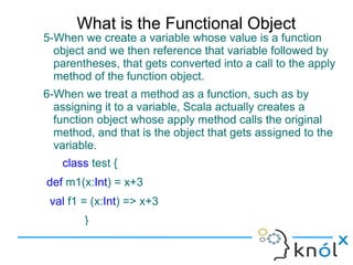 Functional Objects & Function and Closures | PPT