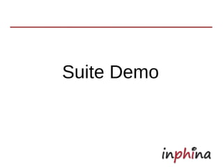 Suite Demo
 