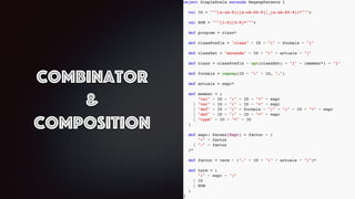 Combinator
&
Composition
 