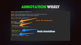 Annotation wisely
 