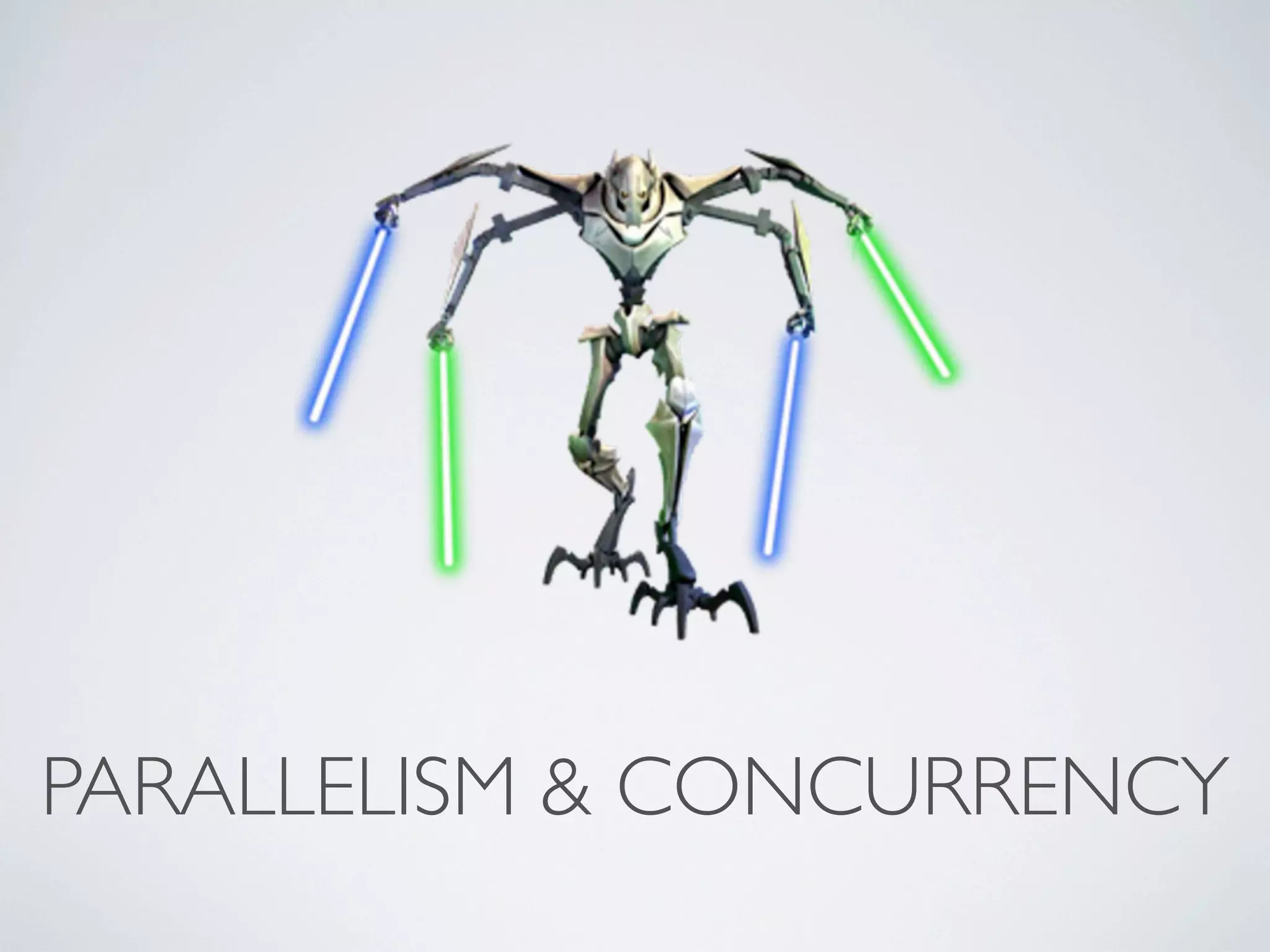 PARALLELISM & CONCURRENCY
 