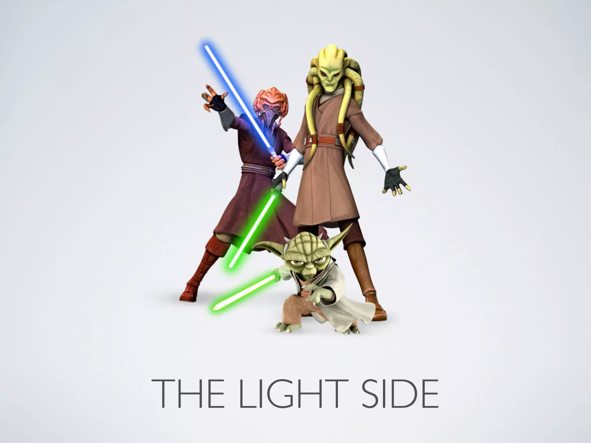 THE LIGHT SIDE
 