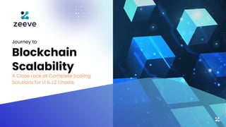 Blockchain
Scalability
A Close Look at Complete Scaling
Solutions for L1 & L2 Chains
Journey to
 