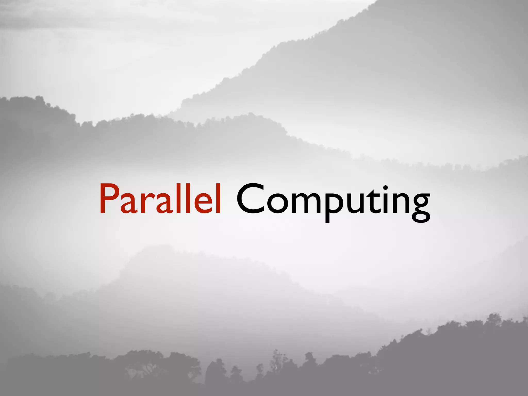 Parallel Computing 