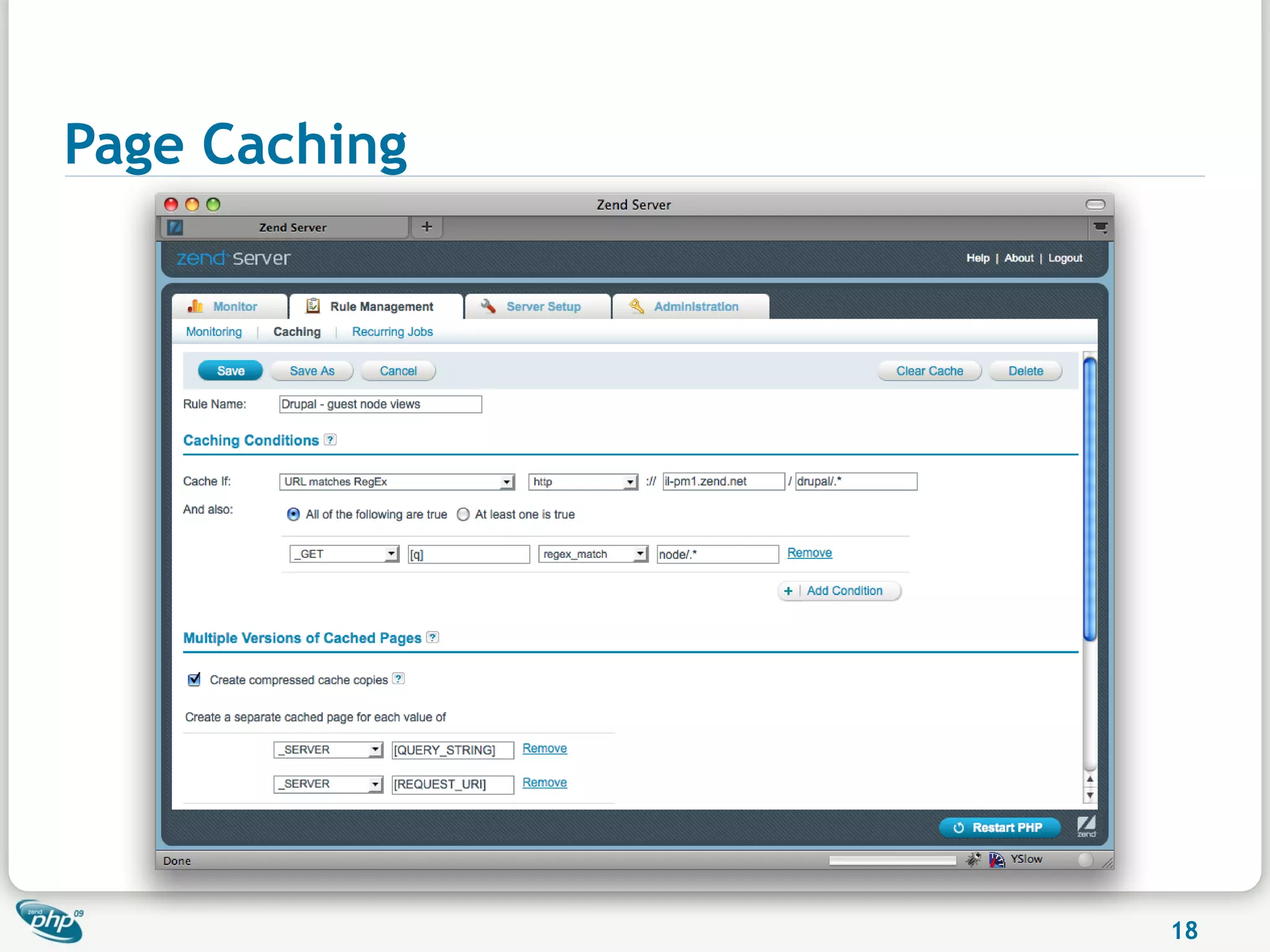 Page Caching




               18
 