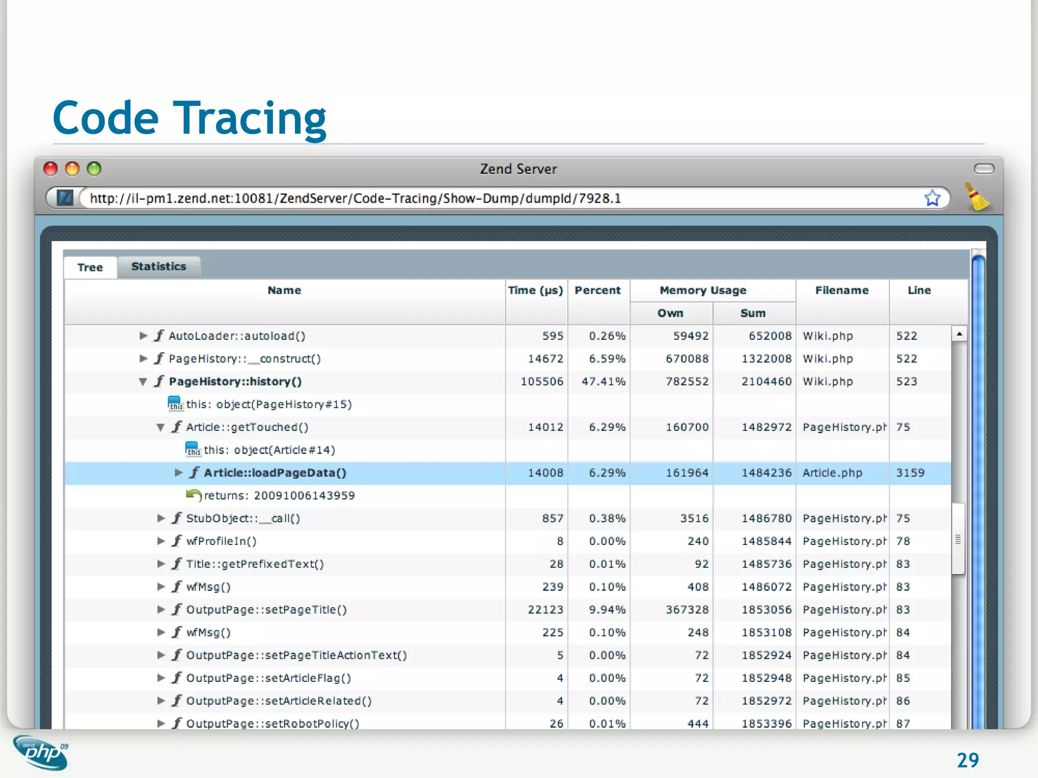 Code Tracing




               29
 