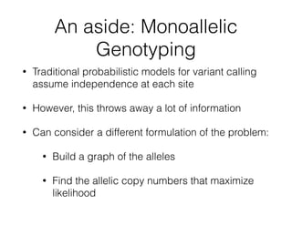 Scalable up genomic analysis with ADAM