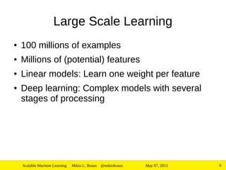 Scalable Machine Learning | PDF