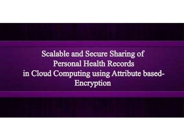 what is personal health records