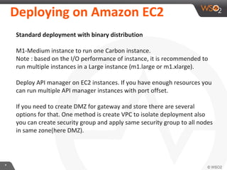 Scalable Deployment Patterns in WSO2 API Manager | PDF