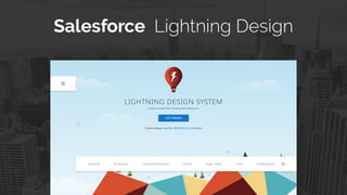 Salesforce Lightning Design
 