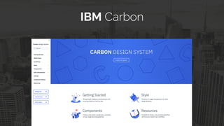 IBM Carbon
 