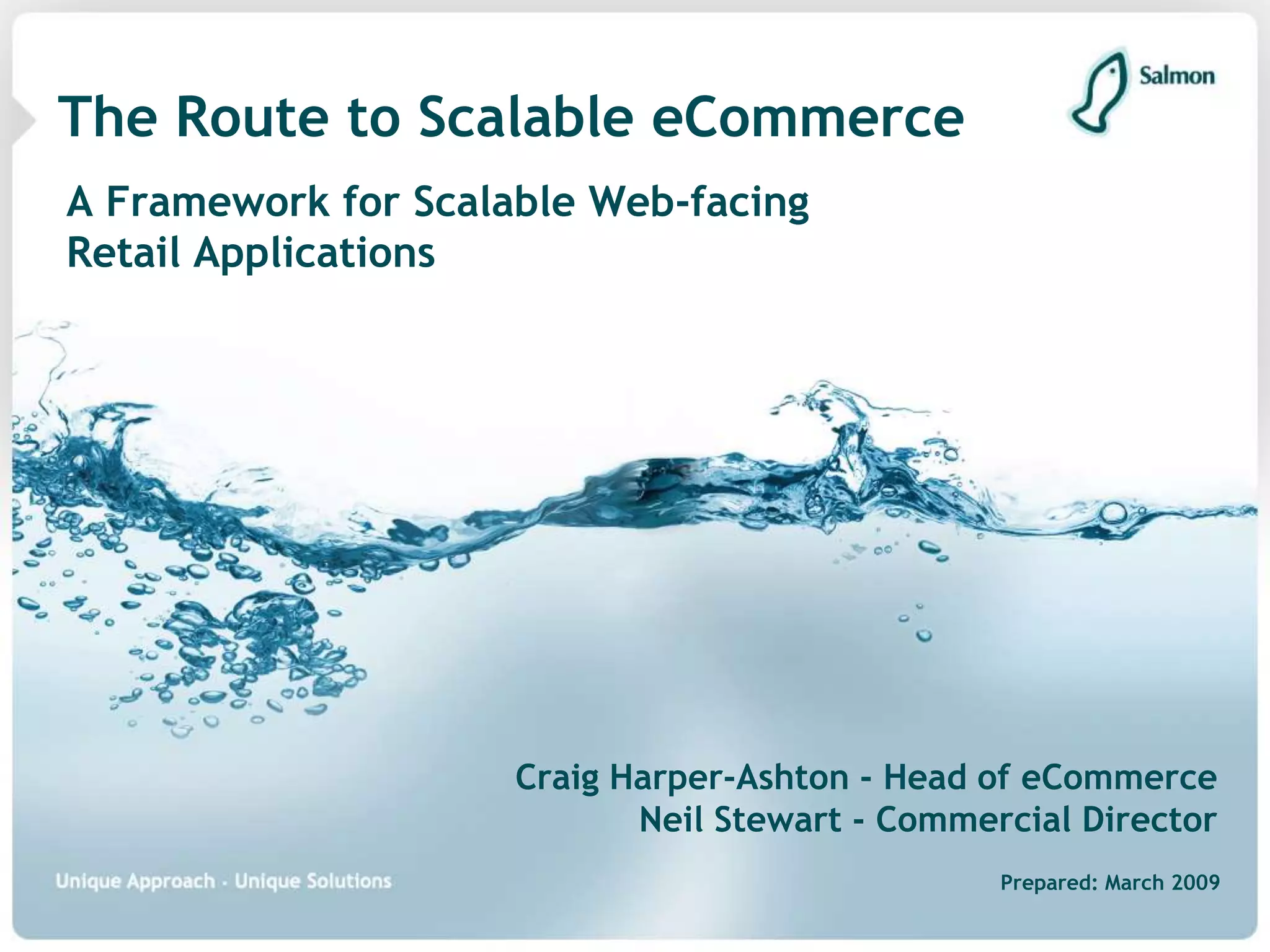 Scalable eCommerce Solutions: Salmon