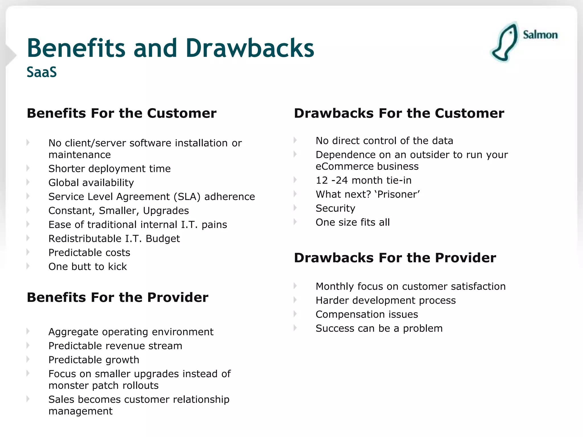 Scalable eCommerce Solutions: Salmon