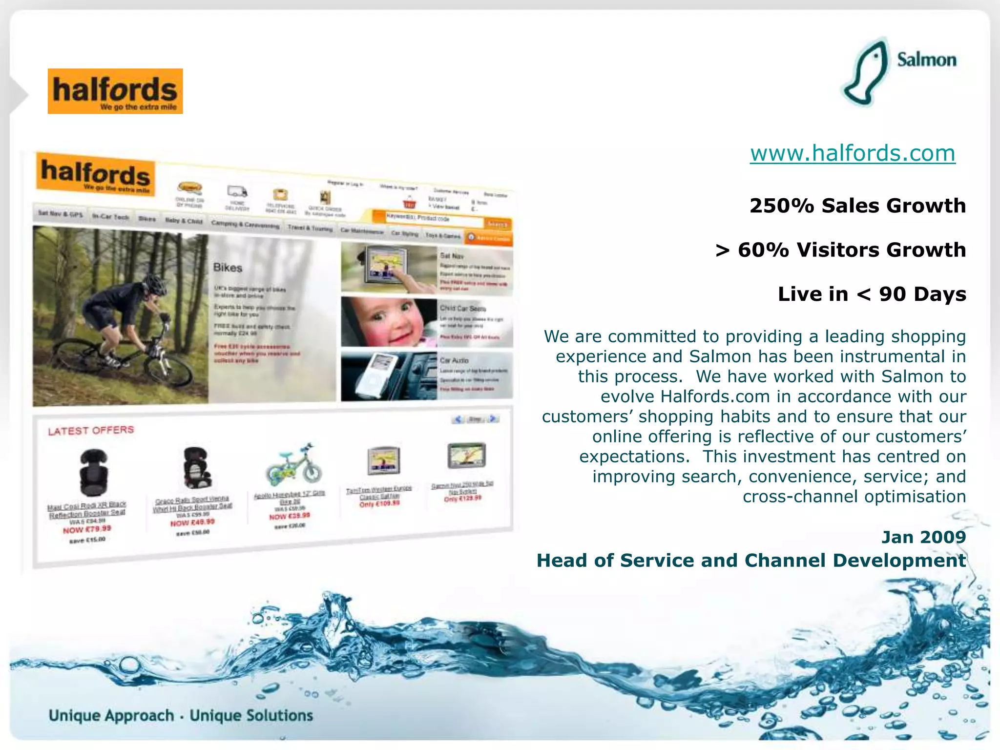 Scalable eCommerce Solutions: Salmon