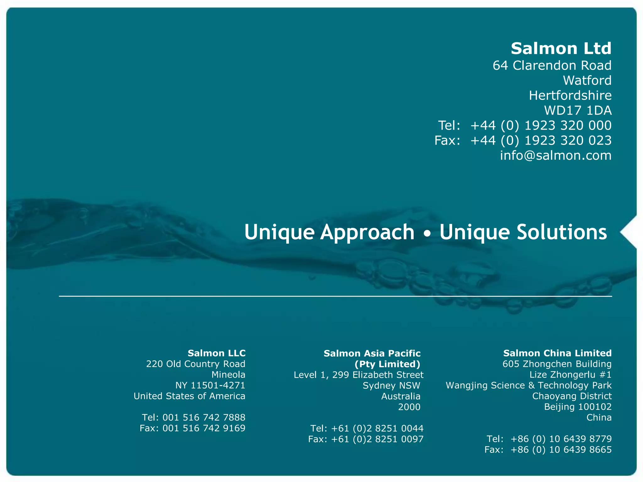 Scalable eCommerce Solutions: Salmon