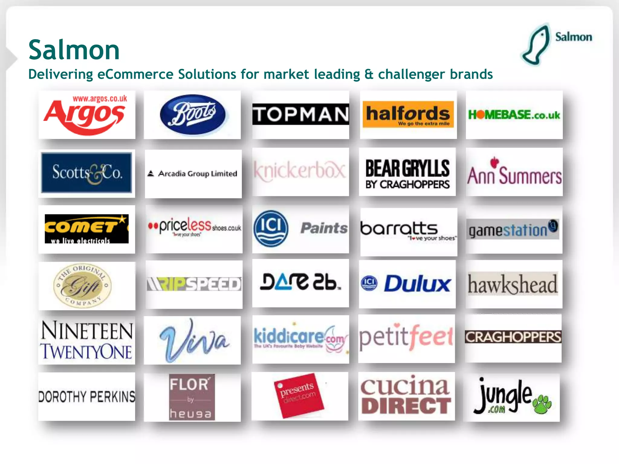 Scalable eCommerce Solutions: Salmon