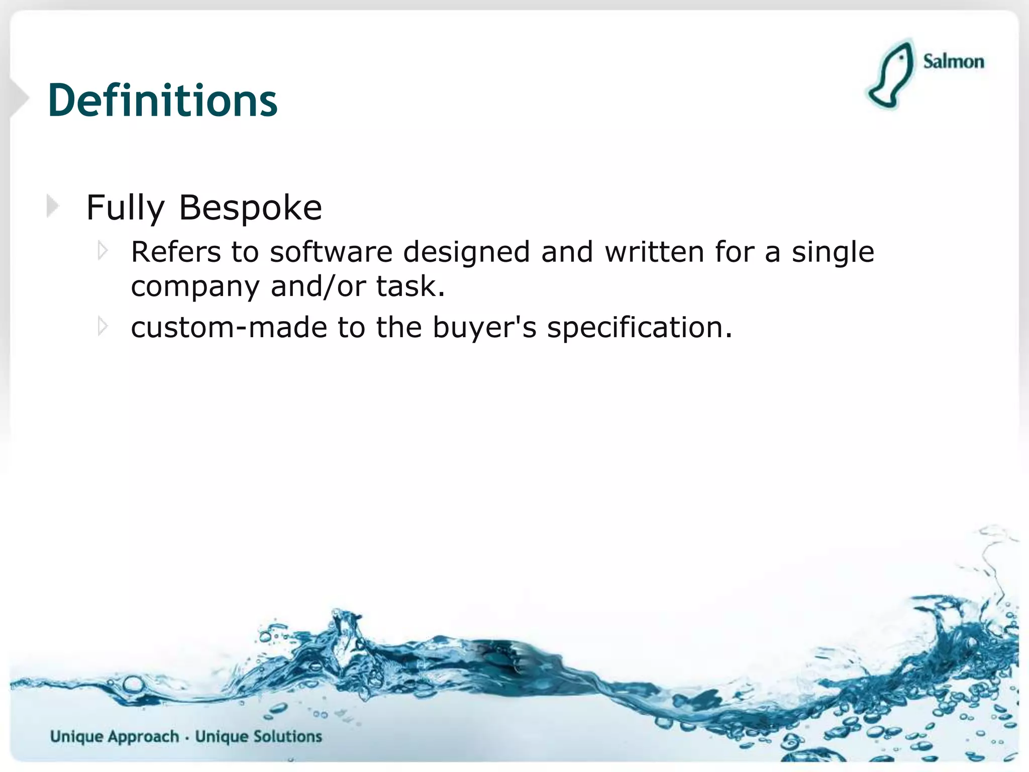 Scalable eCommerce Solutions: Salmon