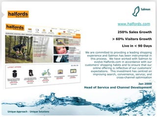 Scalable eCommerce Solutions: Salmon