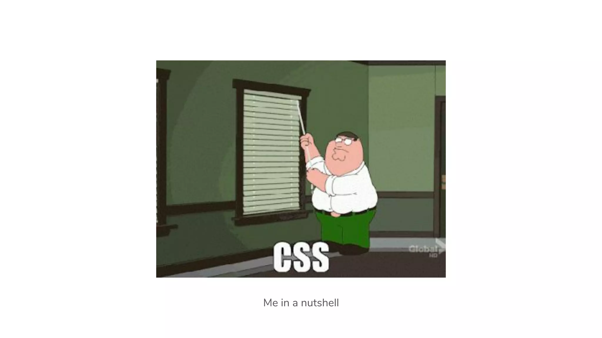 Me in a nutshell
 