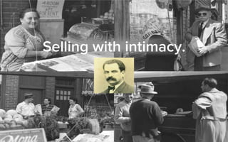©2012 @MIKETRAP, LLC. ALL RIGHTS RESERVED.
Selling with intimacy.
 