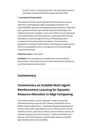 Scalable Multi-Agent Reinforcement Learning for Dynamic Resource ...