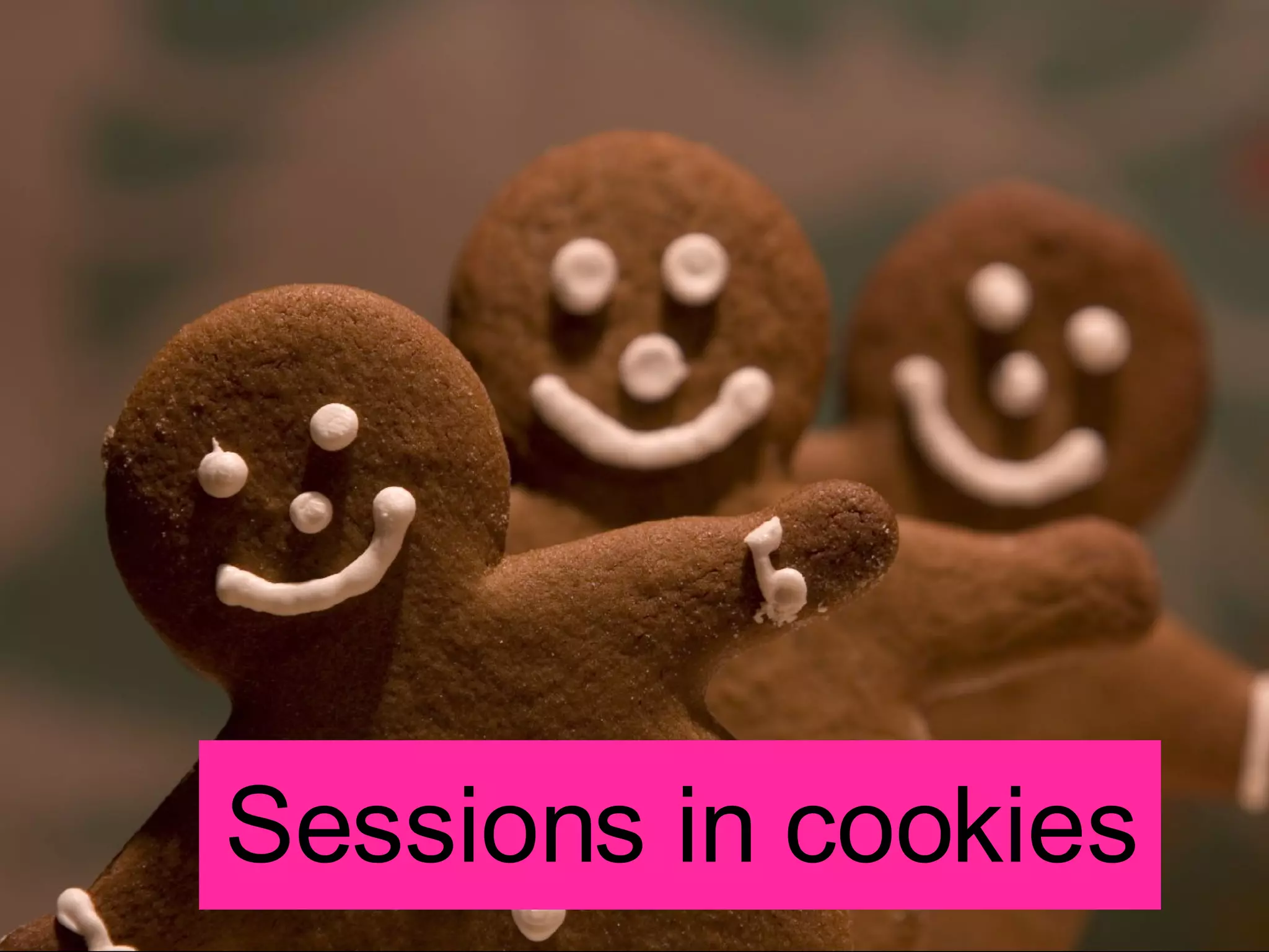 Sessions in cookies 