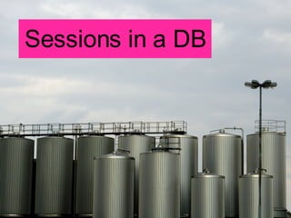 Sessions in a DB 