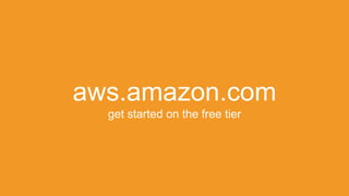 aws.amazon.com
get started on the free tier
 