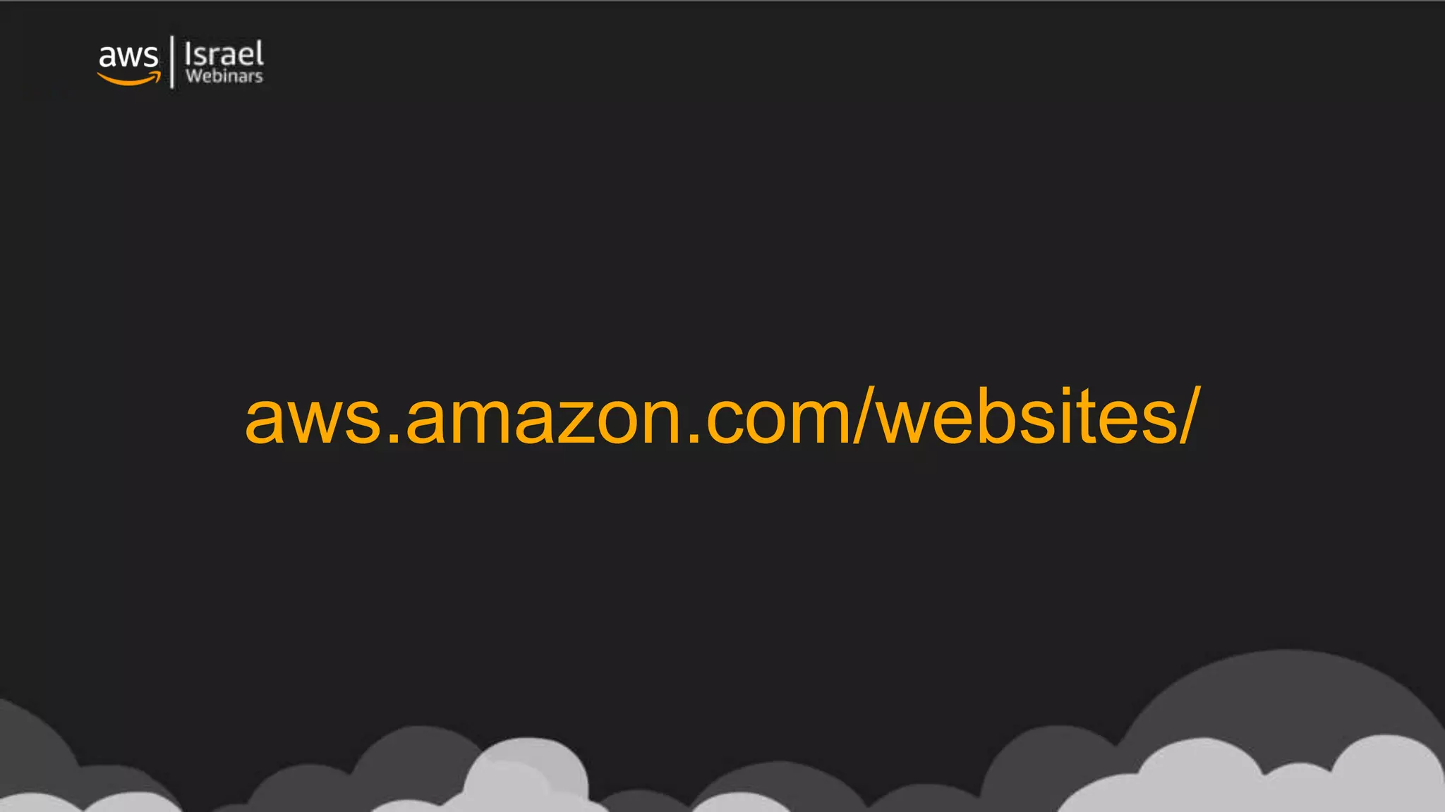 aws.amazon.com/websites/
 