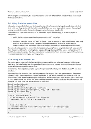 ScalaCheck Cookbook v1.0 | PDF